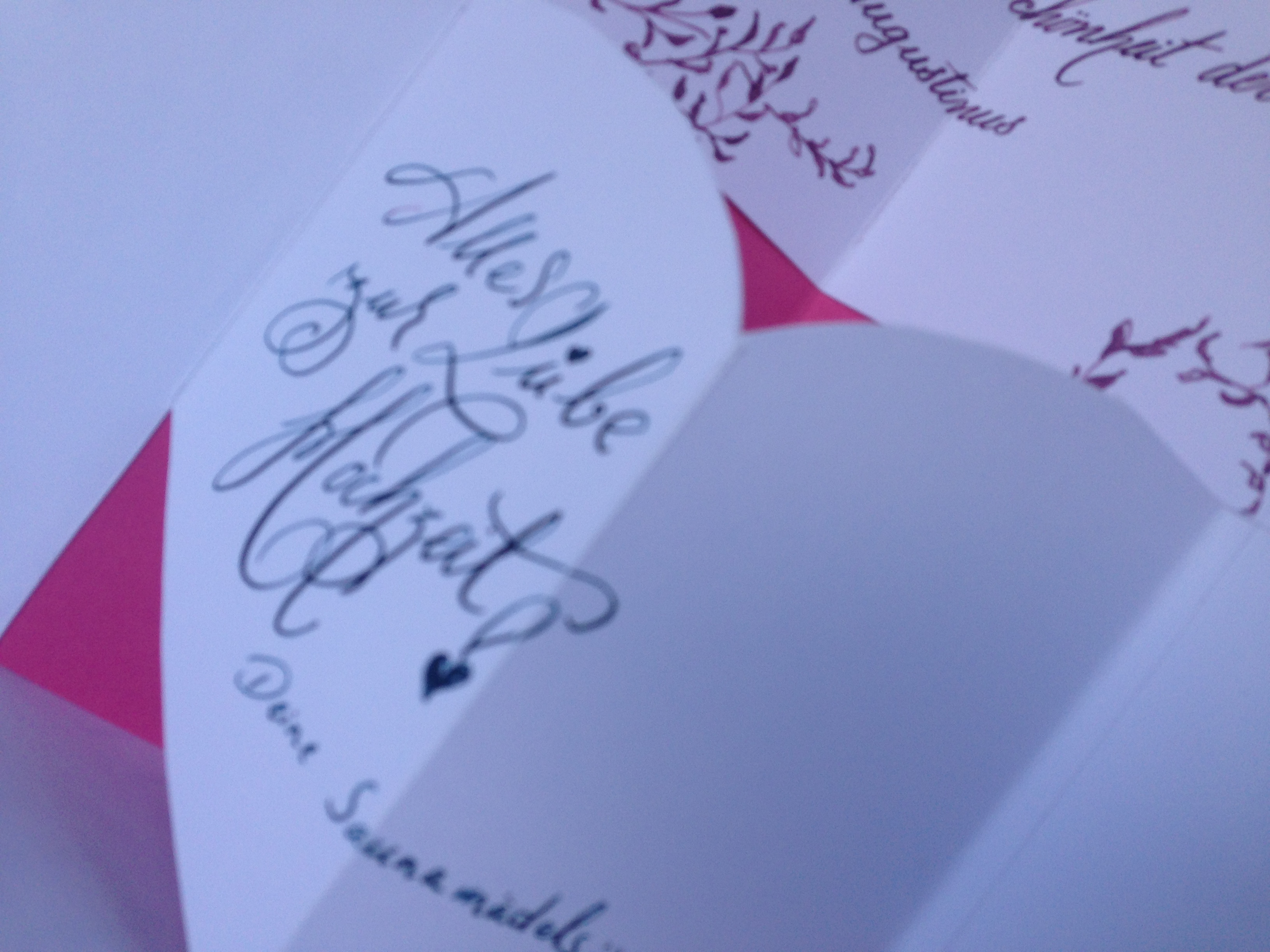 kreative Kalligraphiekurse und Handletteringkurse im Atelier K&uuml;hn in Hanau